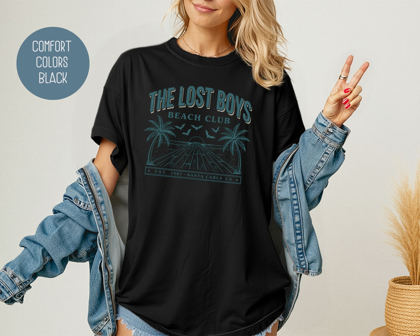 Lost Boys Beach Club Comfort Colors Shirt T-Shirt  CreativeSpecialTs