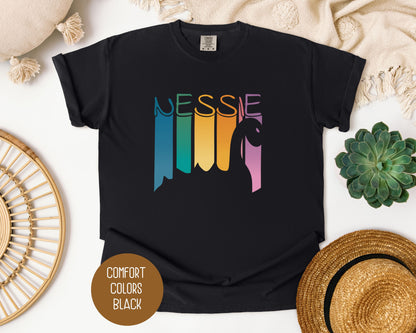 Retro Nessie Rainbow Shirt