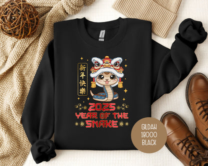 2025 Year of the Snake Chinese New Year Sweatshirt