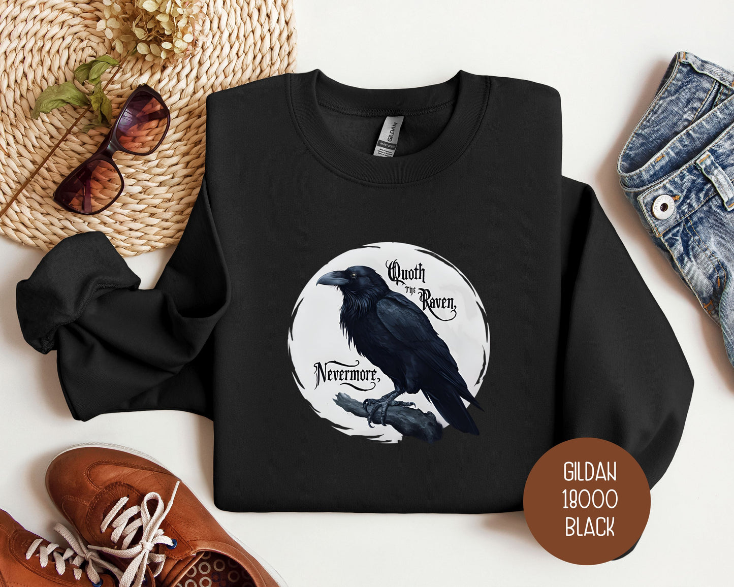 Edgar Allan Poe Nevermore Sweatshirt