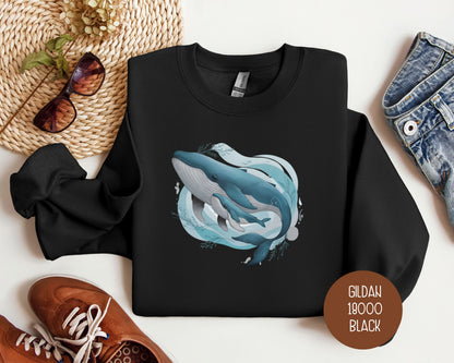 Cute Whale Animal Baby Sweatshirt
