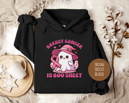 Breast Cancer Is Boo Sheet Hoodie