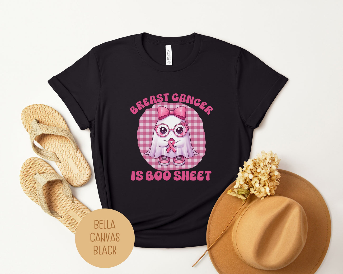 Breast Cancer Is Boo Sheet Shirt