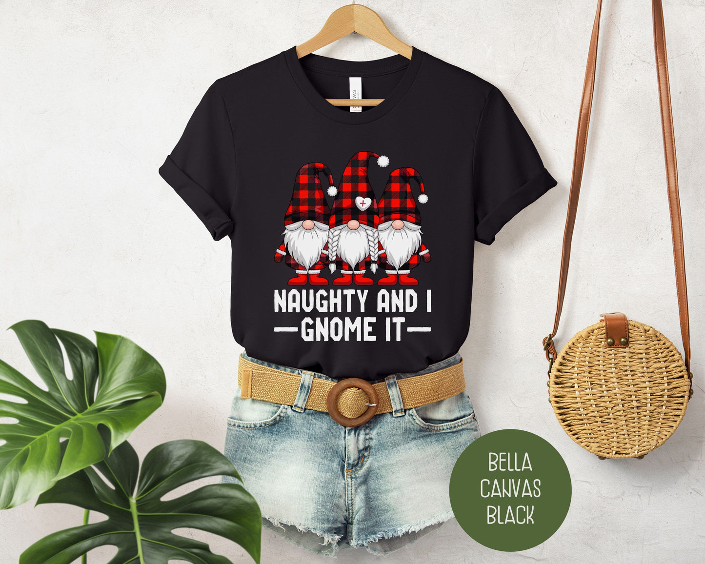 Naughty and I Gnome It Shirt