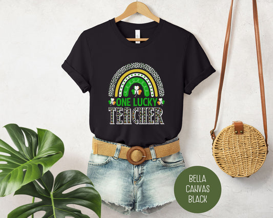 One Lucky Teacher St Patrick's Day Shirt