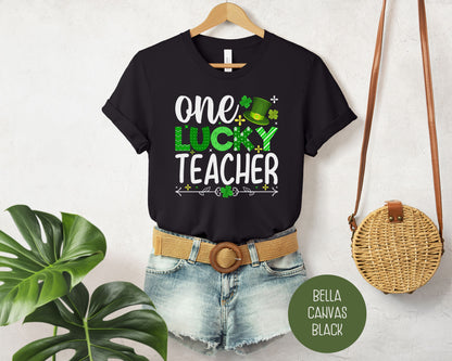 One Lucky Teacher St Patrick's Day Shirt