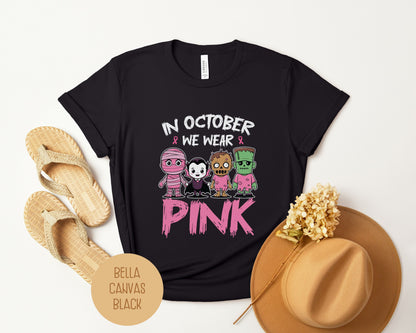 In October We Wear Pink Shirt