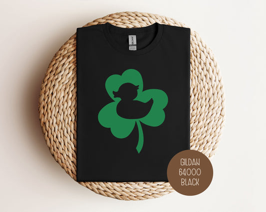 Lucky Duck St. Patrick's Day Shamrock Shirt