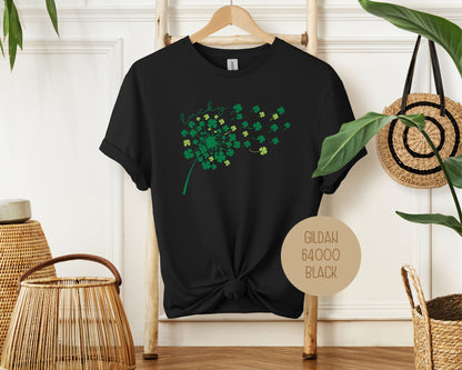 Lucky Four Leaf Clover St Patricks Day Shirt