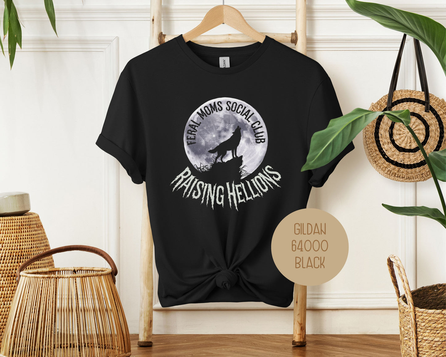 Feral Moms Social Club Raising Hellions Shirt