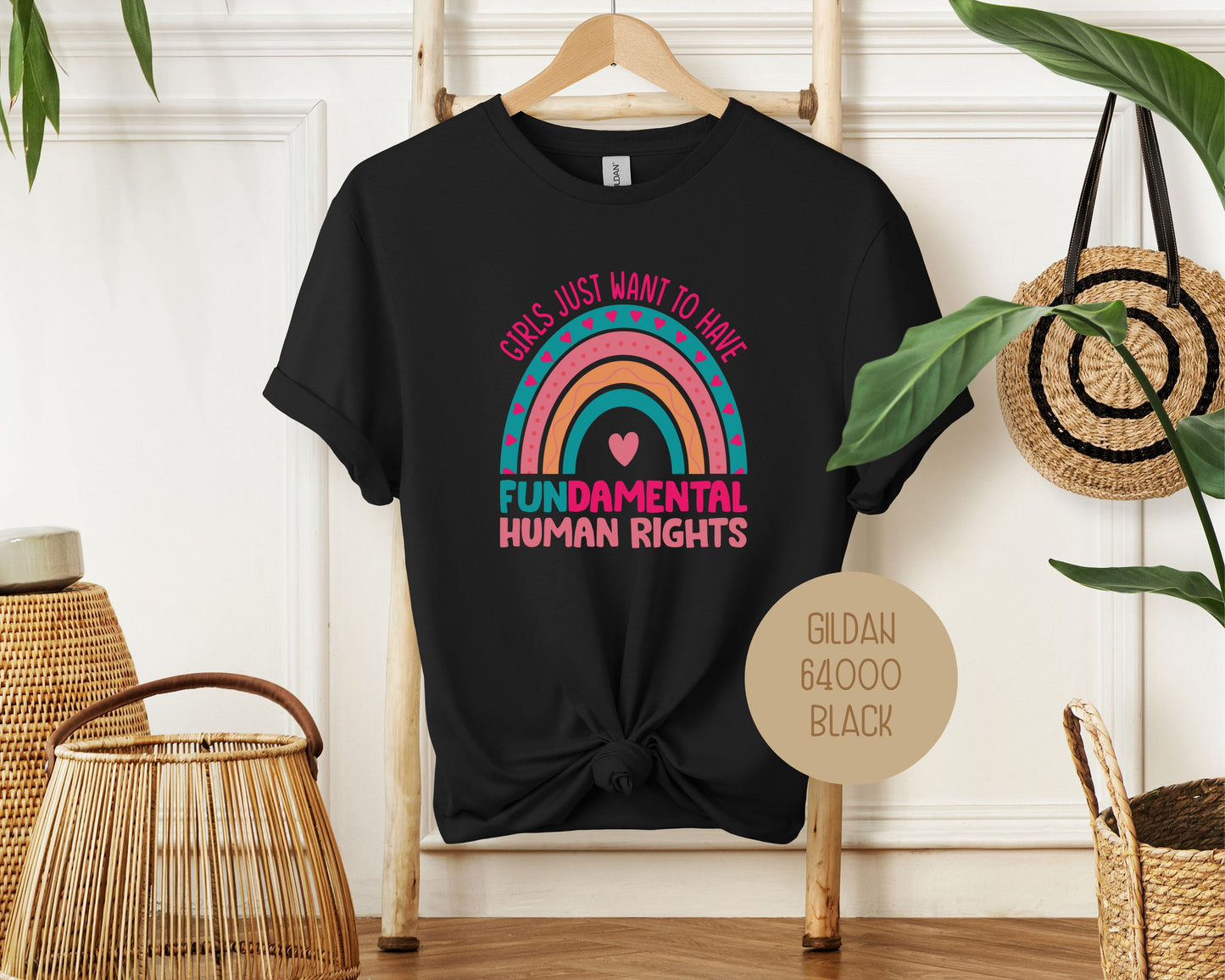 Girls Just Wanna Have Fundamental Human Rights Shirt