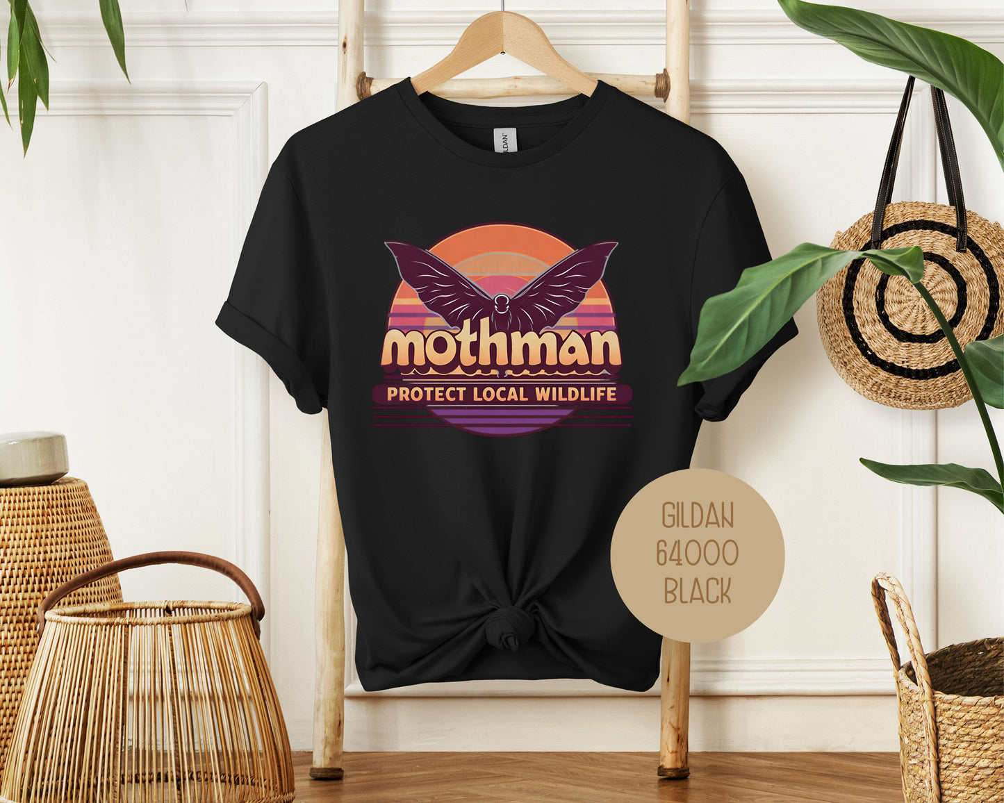 Mothman Protect Local Wildlife Shirt