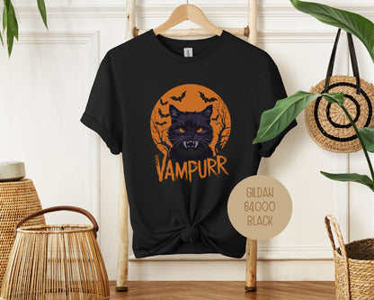 Vampurr Cat Halloween Shirt