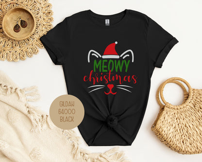Meowy Christmas Shirt T-Shirt  CreativeSpecialTs