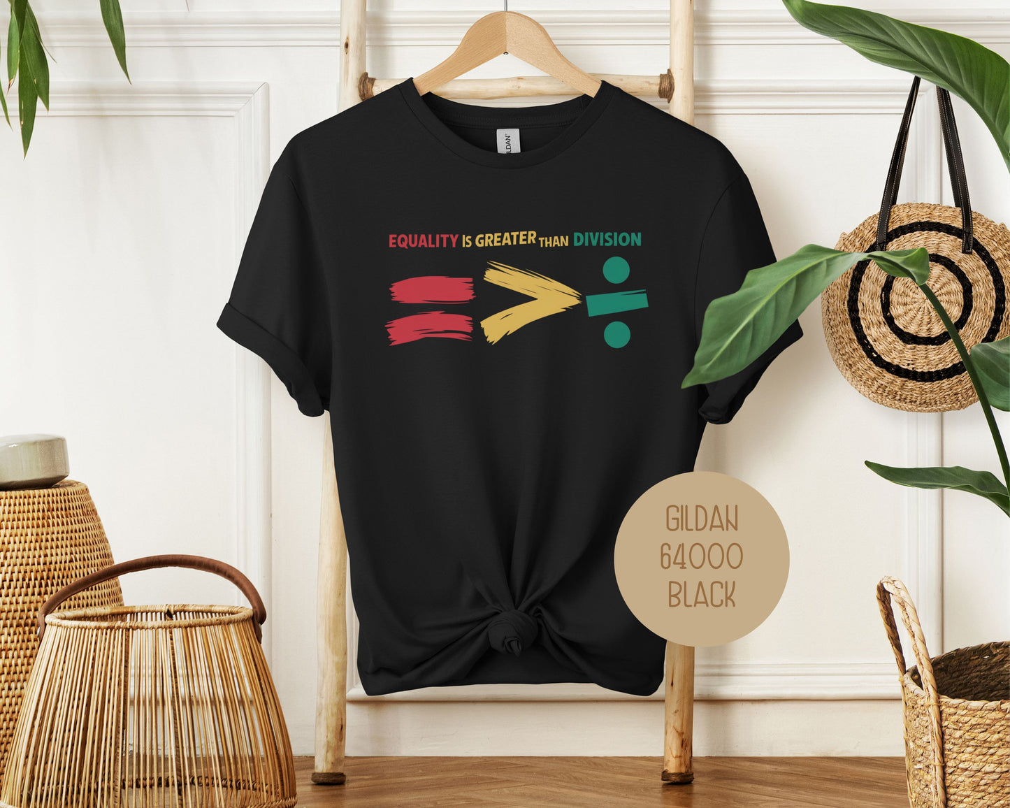 Equality is Greater Than Division Shirt