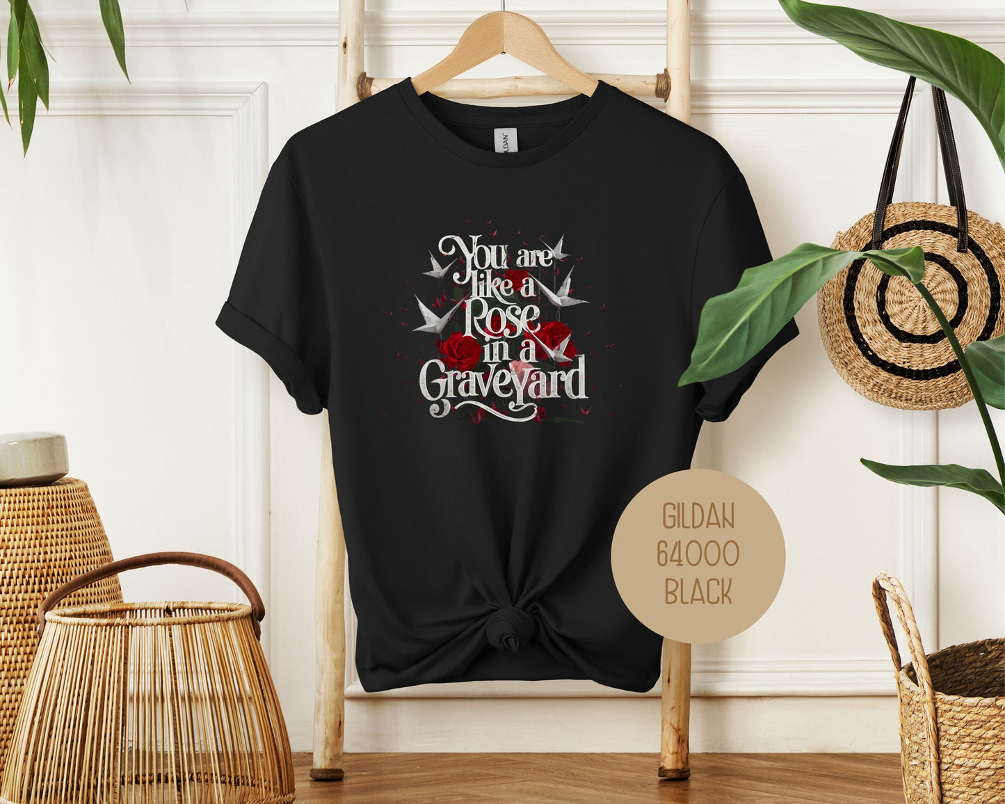 You Are Like a Rose in a Graveyard Dramione Shirt