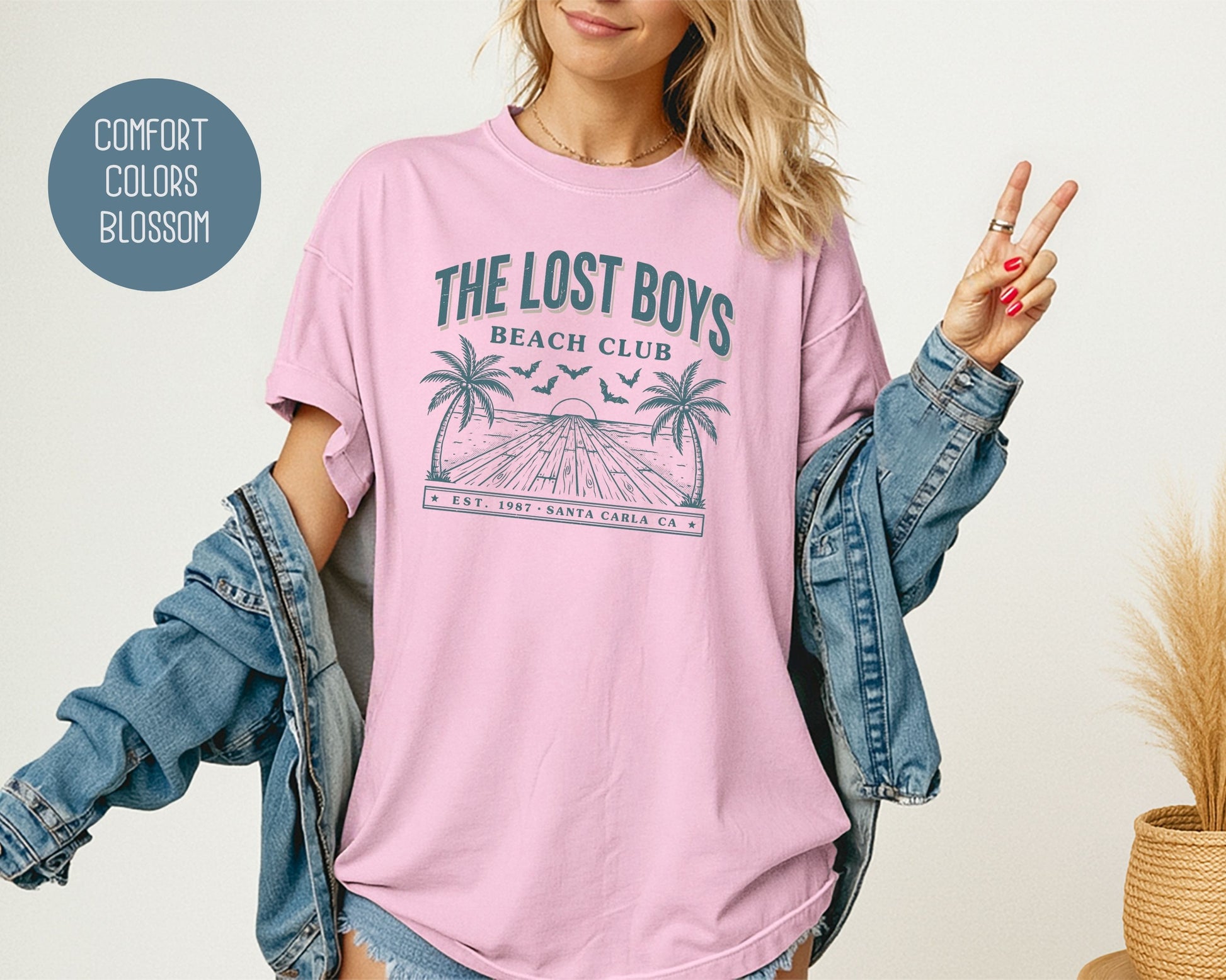 Lost Boys Beach Club Comfort Colors Shirt T-Shirt  CreativeSpecialTs