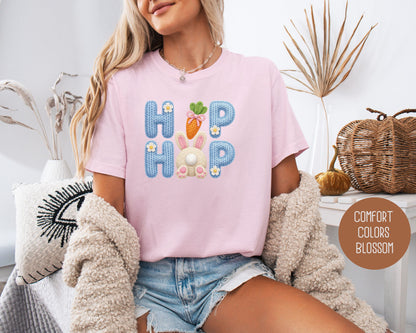 Hip Hop Faux Yarn Easter Comfort Colors Shirt