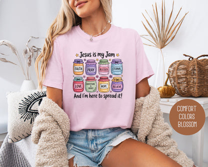 Jesus is My Jam Comfort Colors Shirt