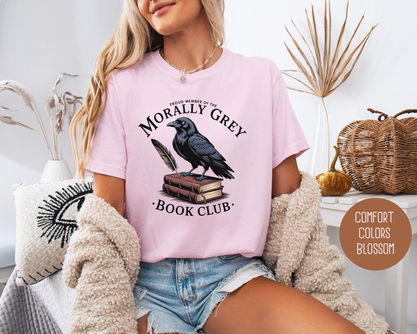 Morally Grey Book Club Comfort Colors Shirt