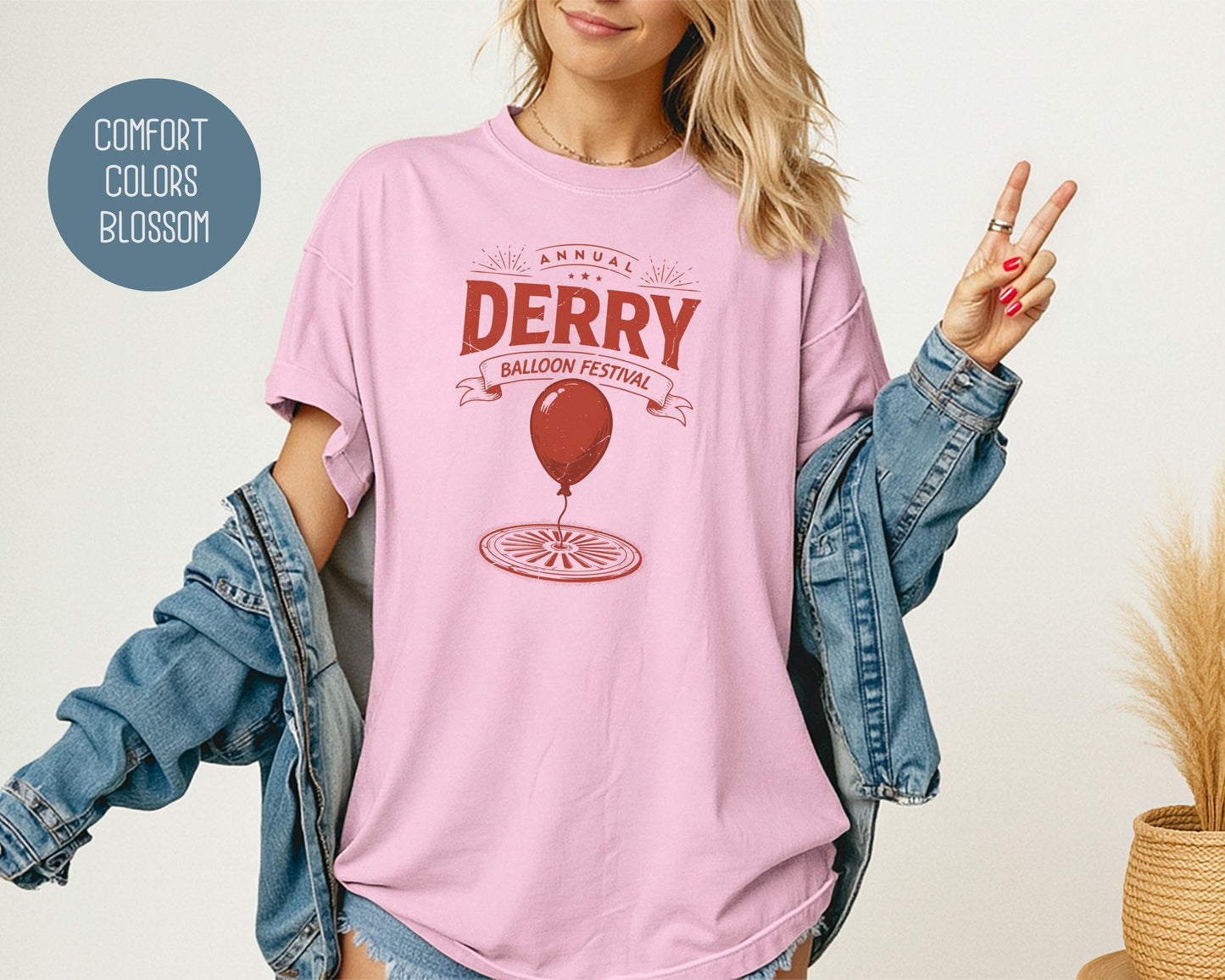 Derry Balloon Festival Comfort Colors Shirt T-Shirt  CreativeSpecialTs