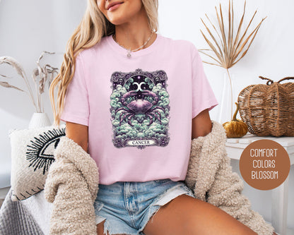 Cancer Zodiac Comfort Colors Shirt