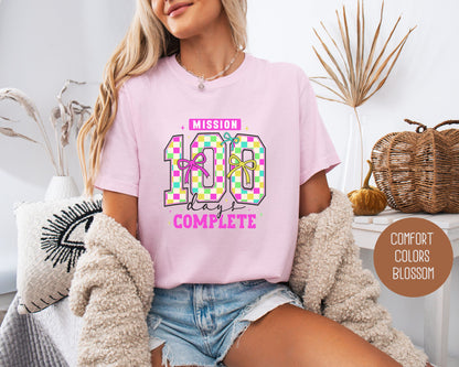 100 Days Of School Comfort Colors Shirt