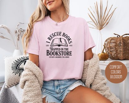 I Rescue Books from the Bookstore Comfort Colors Shirt