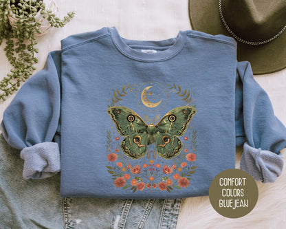 Mystic Moth Comfort Colors Sweatshirt
