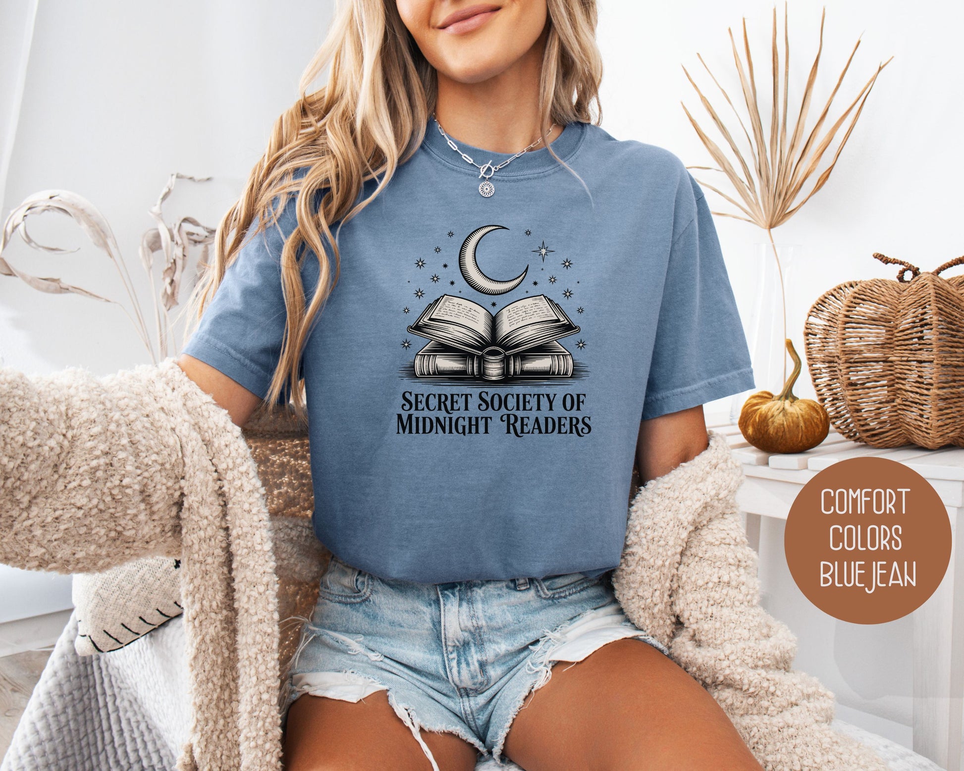 Secret Society of Midnight Readers Comfort Colors Shirt T-Shirt  CreativeSpecialTs