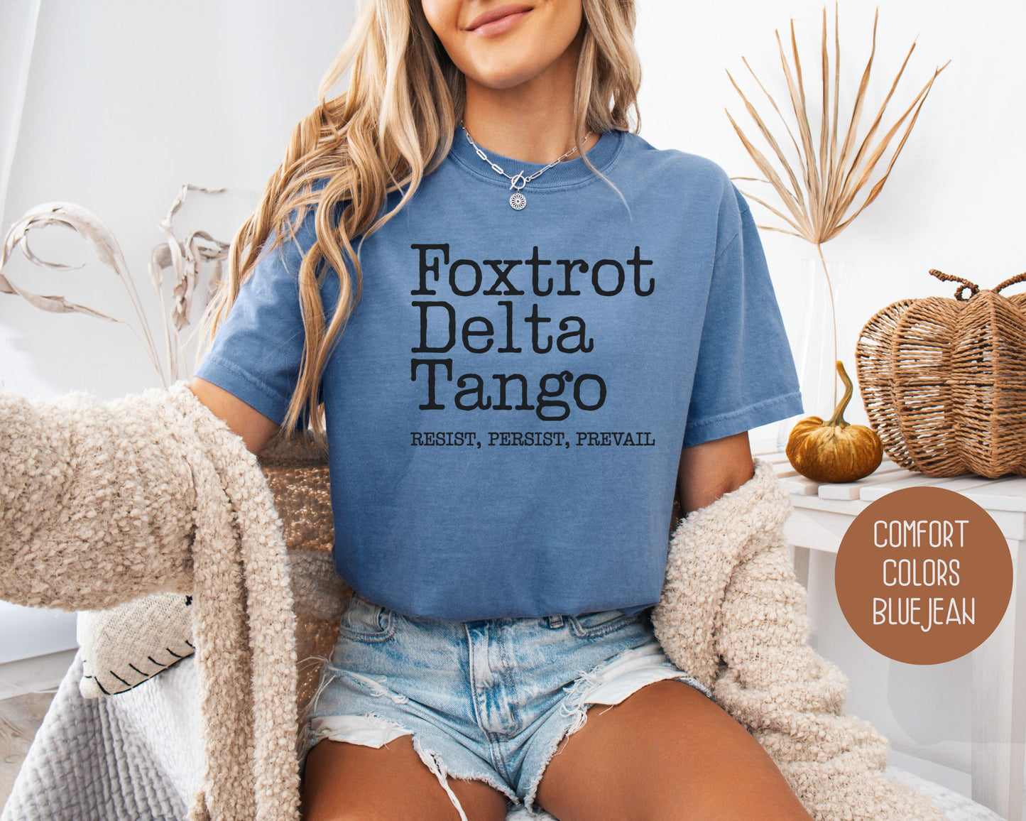 Foxtrot Delta Tango Comfort Colors Shirt