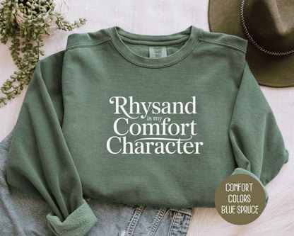 Rhysand is My Comfort Character Comfort Colors Sweatshirt