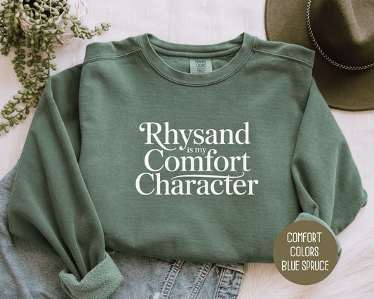Rhysand is My Comfort Character Comfort Colors Sweatshirt