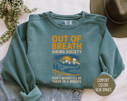 Out of Breath Hiking Society Sweatshirt