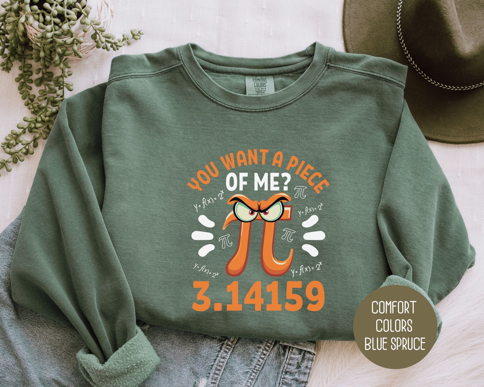 Funny Pi Day Sweatshirt Sweatshirt  CreativeSpecialTs