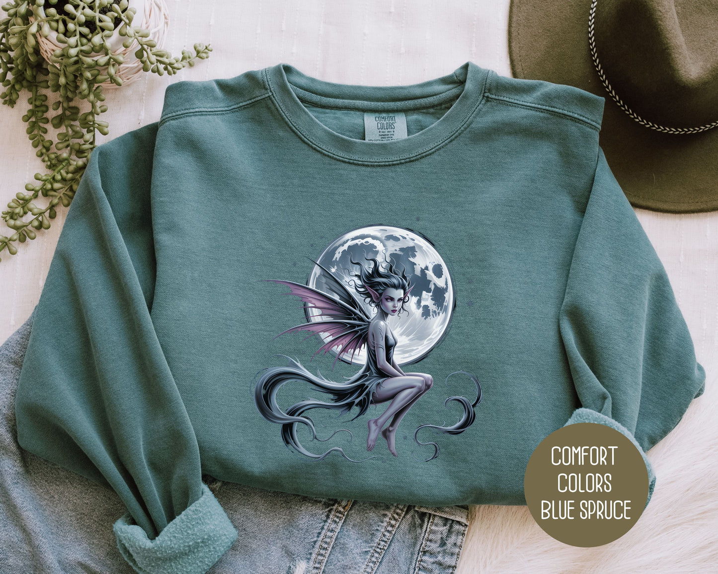 Celestial Faery Comfort Colors Sweatshirt