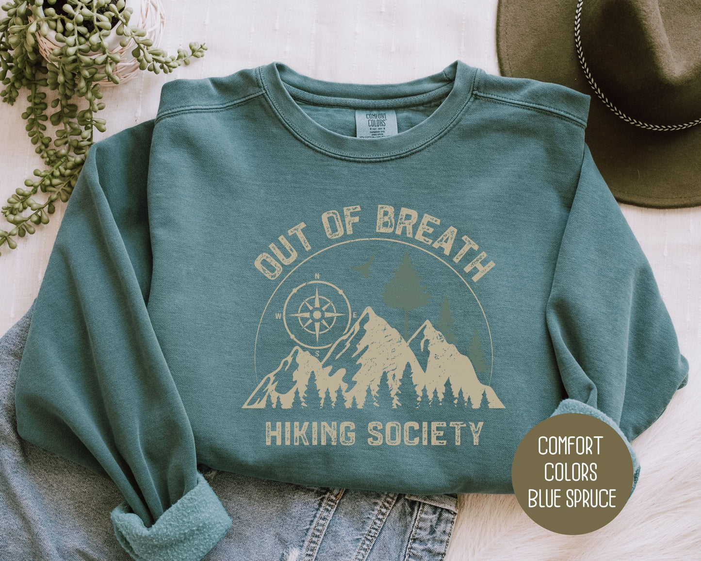 Out of Breath Hiking Society Sweatshirt