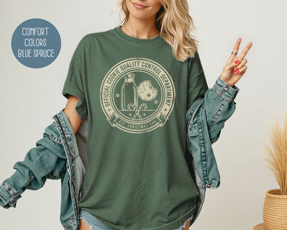 Official Cookie Quality Control Department Comfort Colors Shirt T-Shirt  CreativeSpecialTs