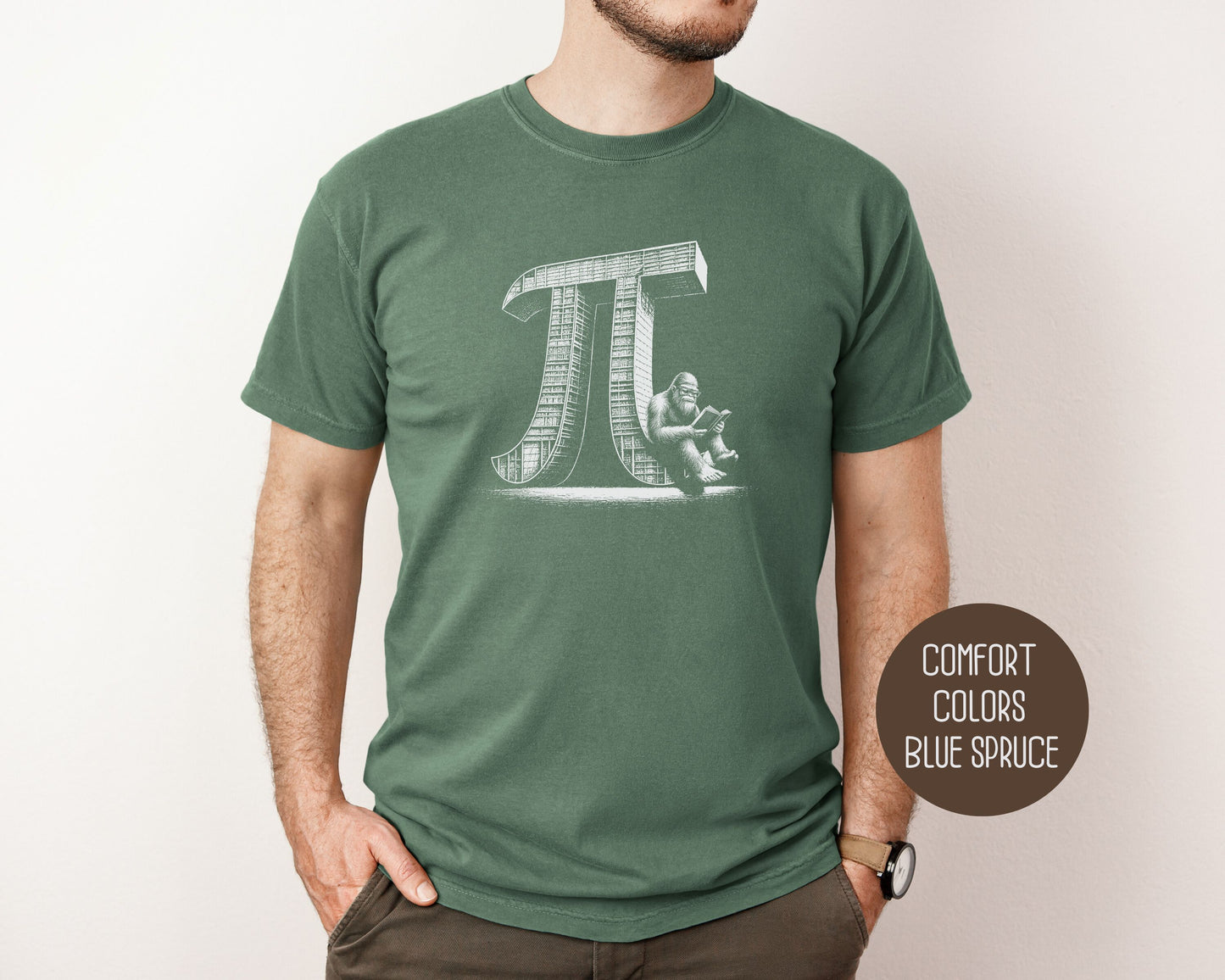 Pi Day Bigfoot Shirt T-Shirt  CreativeSpecialTs