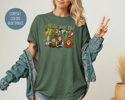 Off To See The Wizard Comfort Colors Shirt T-Shirt  CreativeSpecialTs