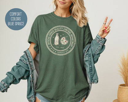 Official Cookie Quality Control Department Comfort Colors Shirt T-Shirt  CreativeSpecialTs