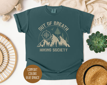 Out of Breath Hiking Society Shirt