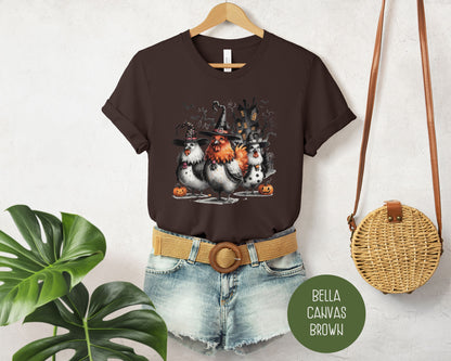 Chicken Witch Halloween Shirt