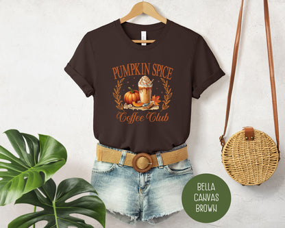 Pumpkin Spice Coffee Club Shirt