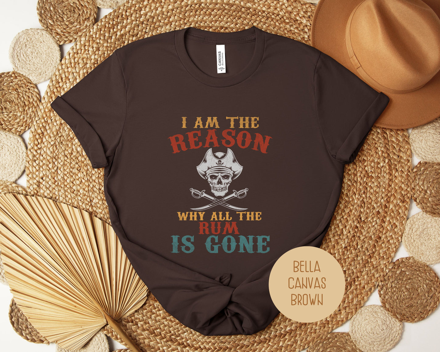 I Am The Reason Why All The Rum is Gone Shirt