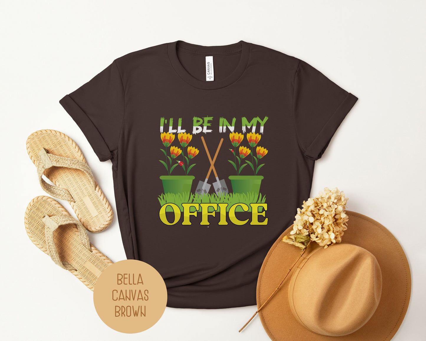 I'll Be In My Office Gardening Shirt