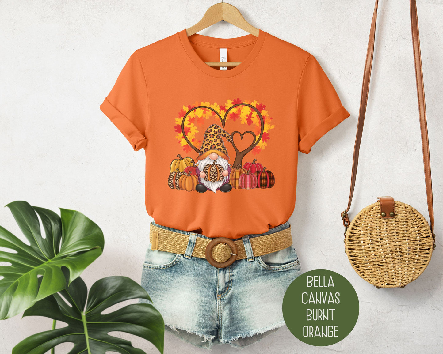 Fall Gnomes Pumpkin Shirt