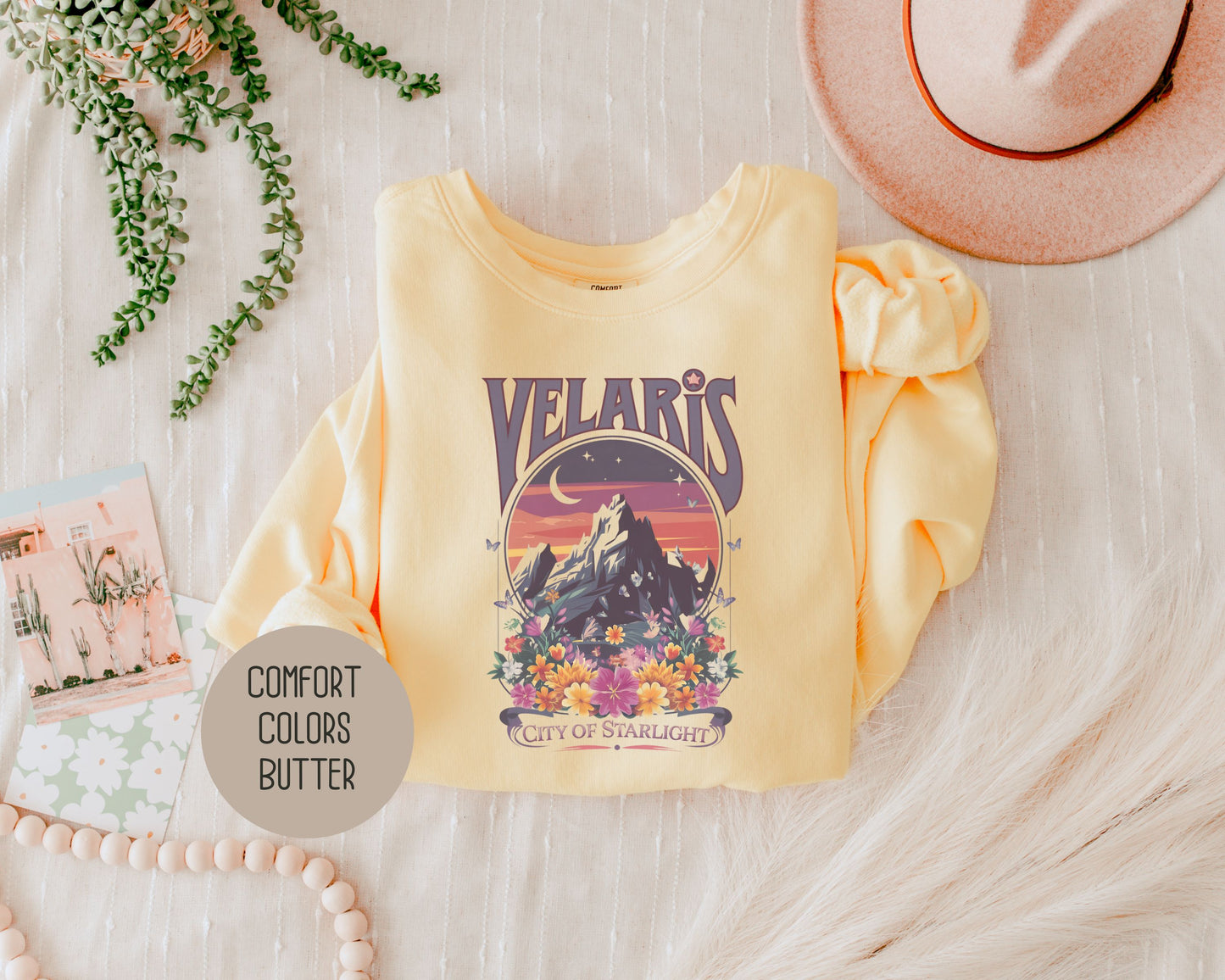 Velaris City of Starlight Comfort Colors Sweatshirt