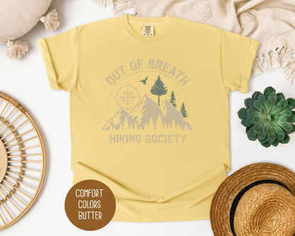 Out of Breath Hiking Society Shirt