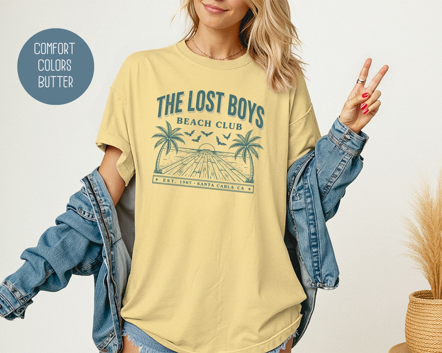 Lost Boys Beach Club Comfort Colors Shirt T-Shirt  CreativeSpecialTs